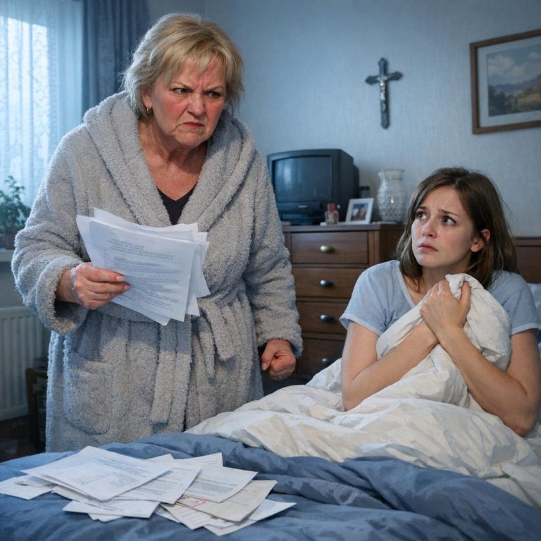 «Válás!» — Gabriella berontve, papírokat lobogtatva